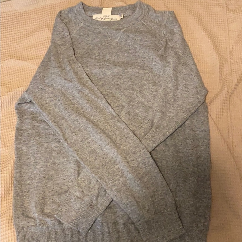 Gray Long Sleeve Shit